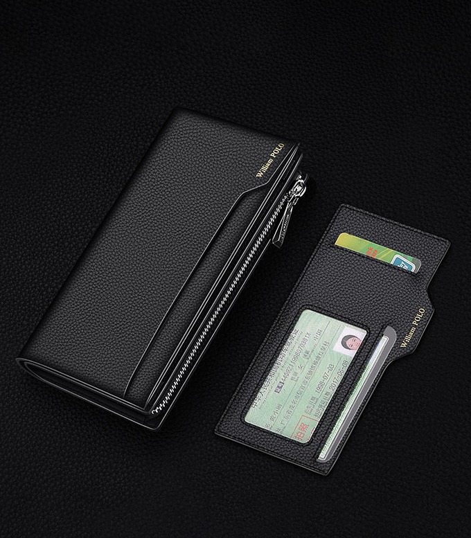 WilliamPOLO Clutch Bag Business Leather Wallet LLW 117 – NoonStore