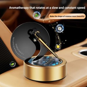Umbrella Shape Solar Rotating Car Air Freshener