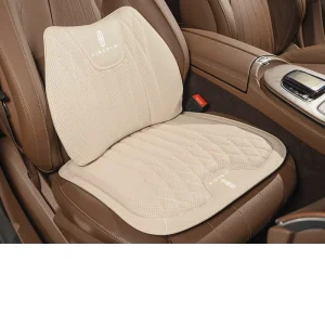 Leather Car Lumbar Seat Cushion