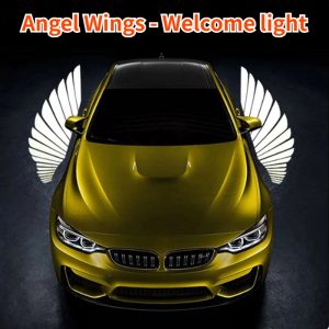 LED Light 2PCS Car Angel Wings