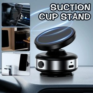 Electric Vacuum Magnetic Suction Car Phone Mount