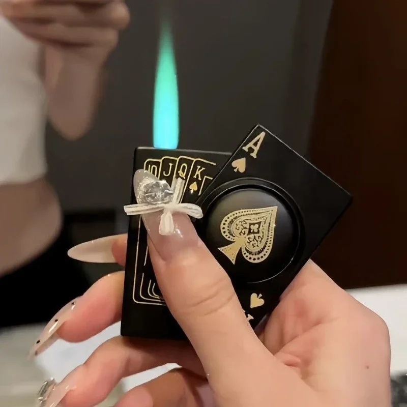 Hot New Poker Ace of Spades Lighter - Image 2