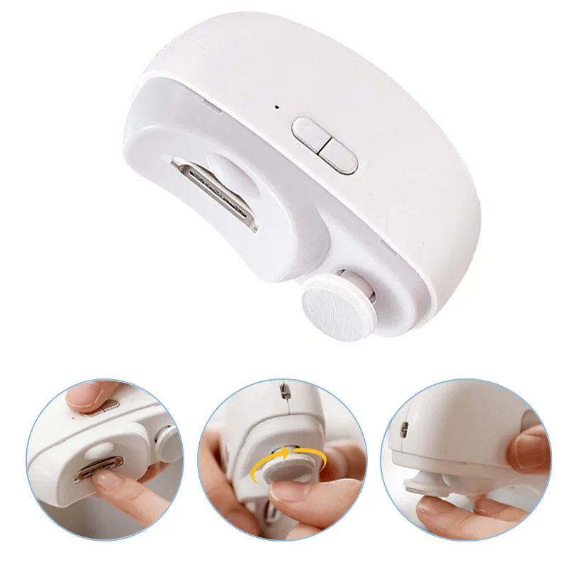 2 in 1 Automatic Electric Nail Clipper - Image 4